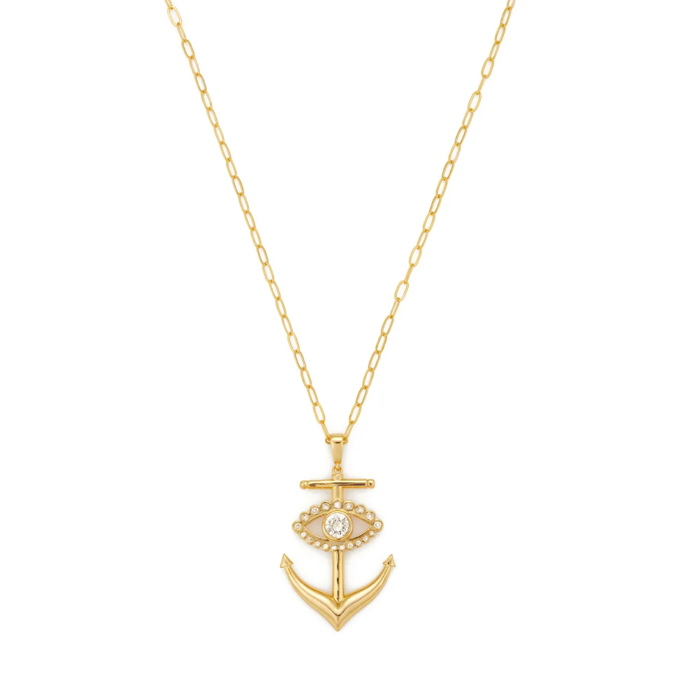 Aden Newyork - Protective Anchor Necklace