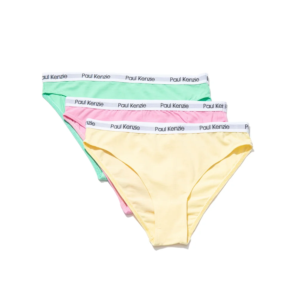 Paul Kenzie - Soft Touch 3 Pack Women's Slip Panties - Luscious Multi M