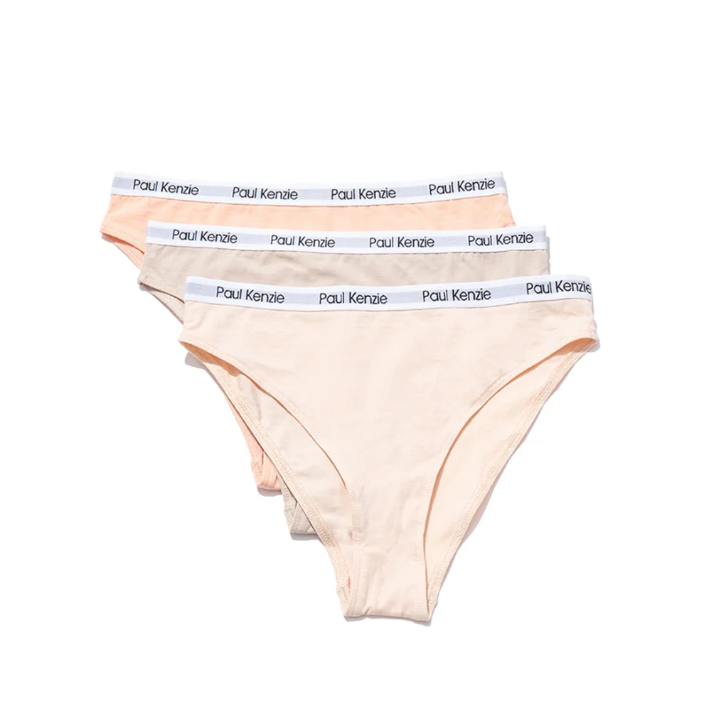 Sundown Soft Cotton Thong 3 Pack - White