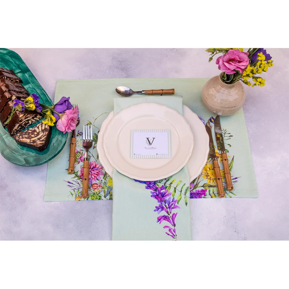 Vervain Home - Wild Flowers Napkin 4-pack