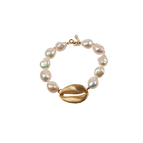 Linya Jewellery - Berla Seashell Pearl Bracelet
