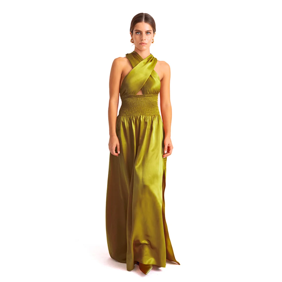 Movom	 - Aspen Criss Cross Maxi Dress