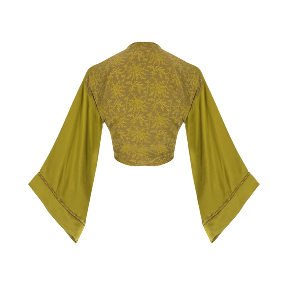 Movom	 - Aspen Tie Front Blouse