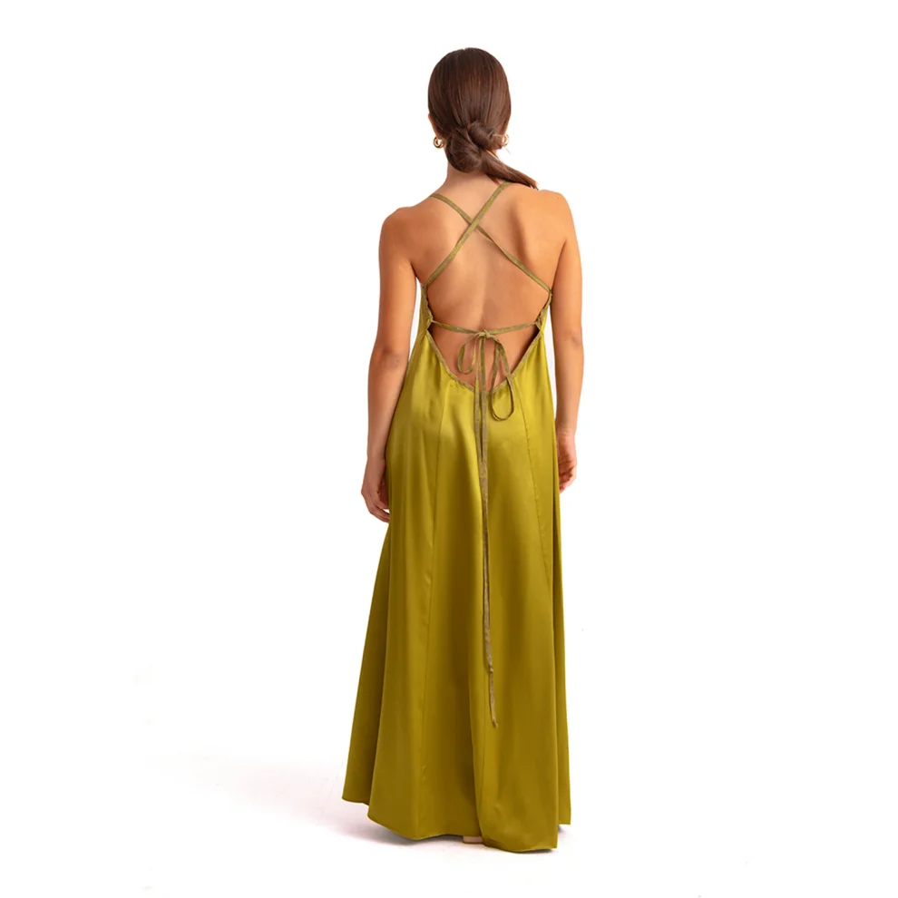 Movom	 - Aspen V-neck Maxi Dress