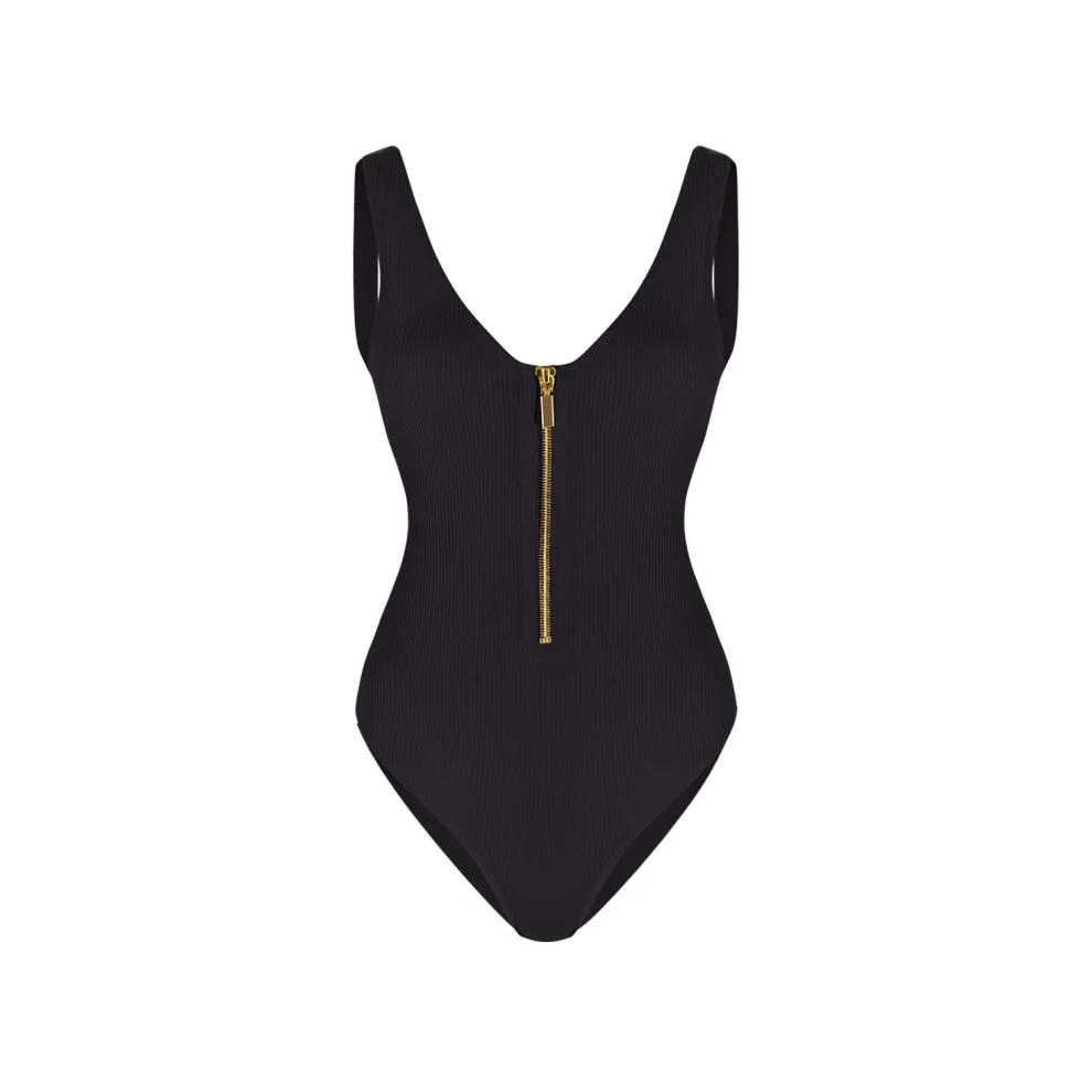 Movom	 - Coconut Zipper Swimsuit