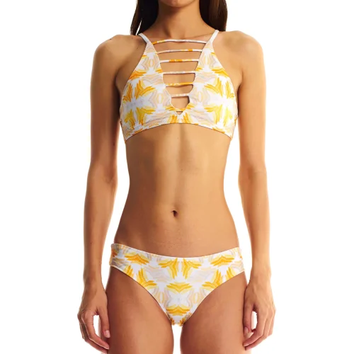 Movom - Iggy Wide Banded Bikini Rust L