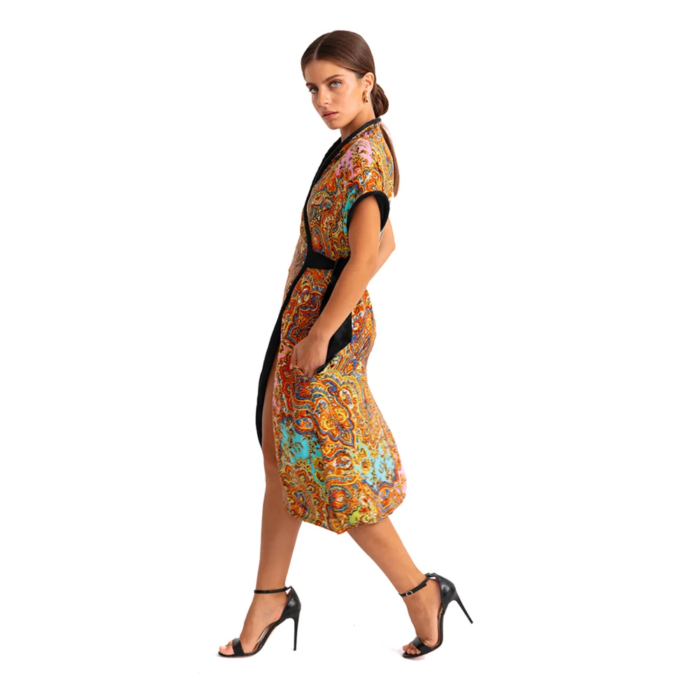 Movom	 - Poppy Reversible Kimono Dress