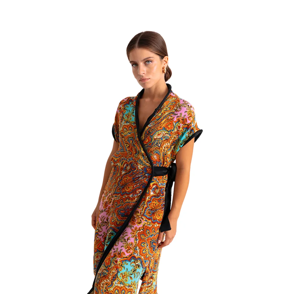 Movom	 - Poppy Reversible Kimono Dress