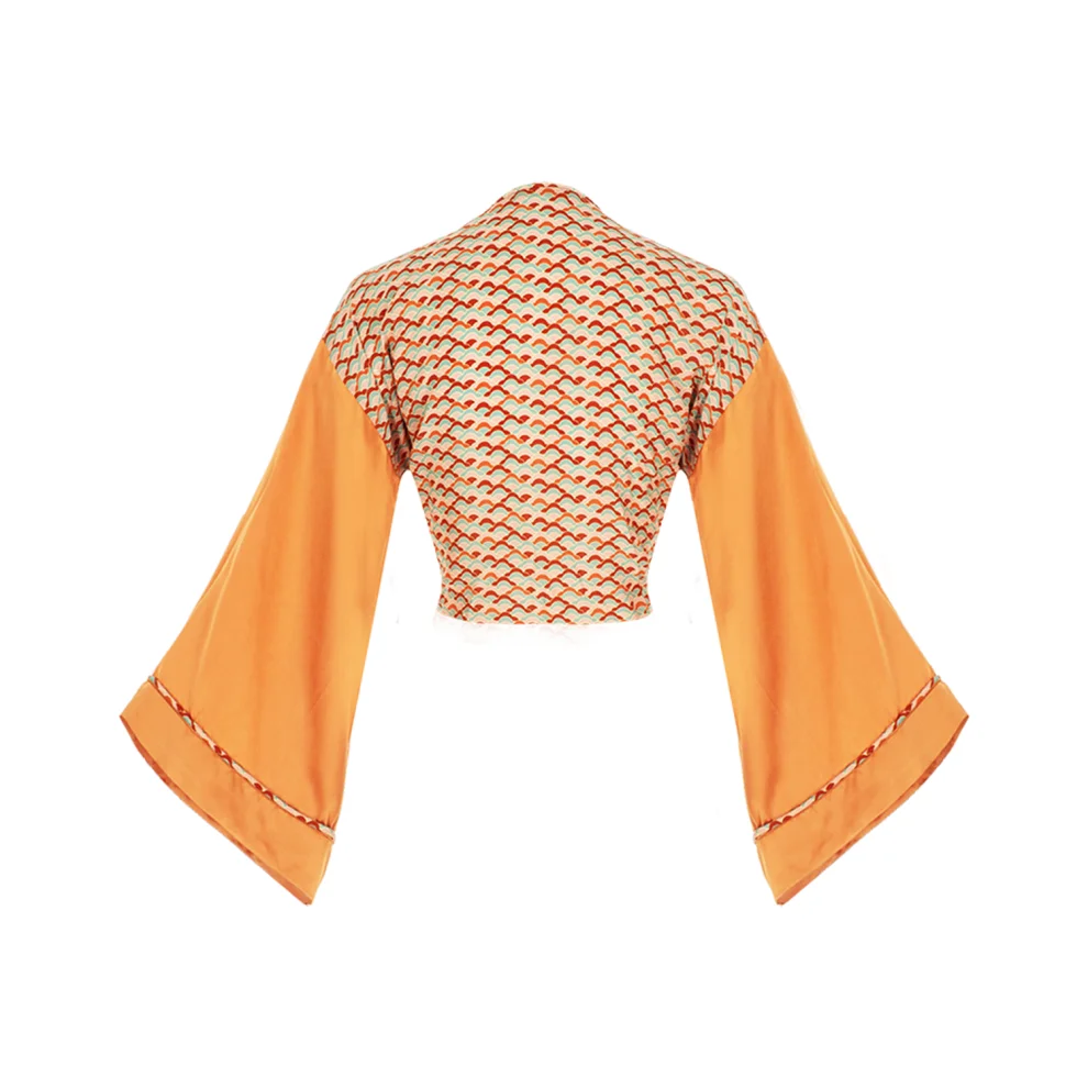 Movom	 - Rory Tie Front Blouse