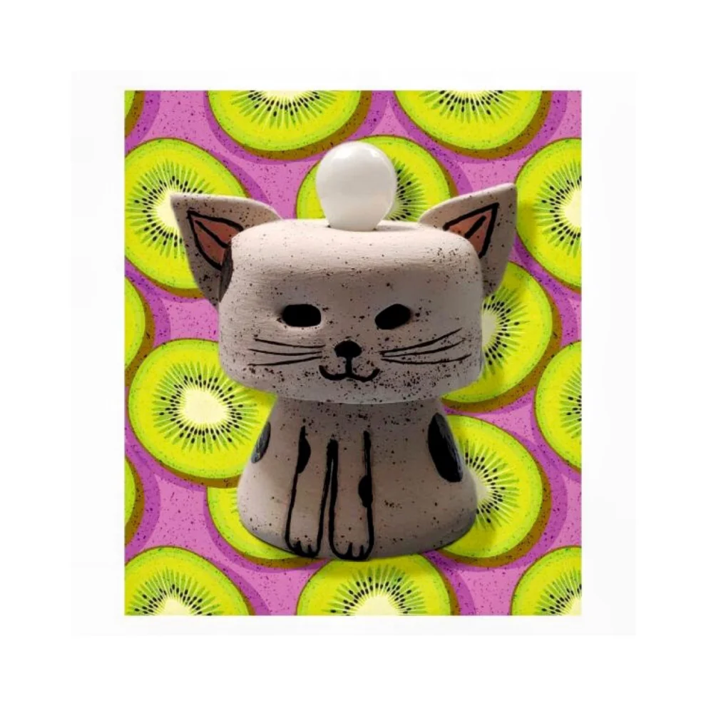 Sesiber - Cat Ceramic Lamp