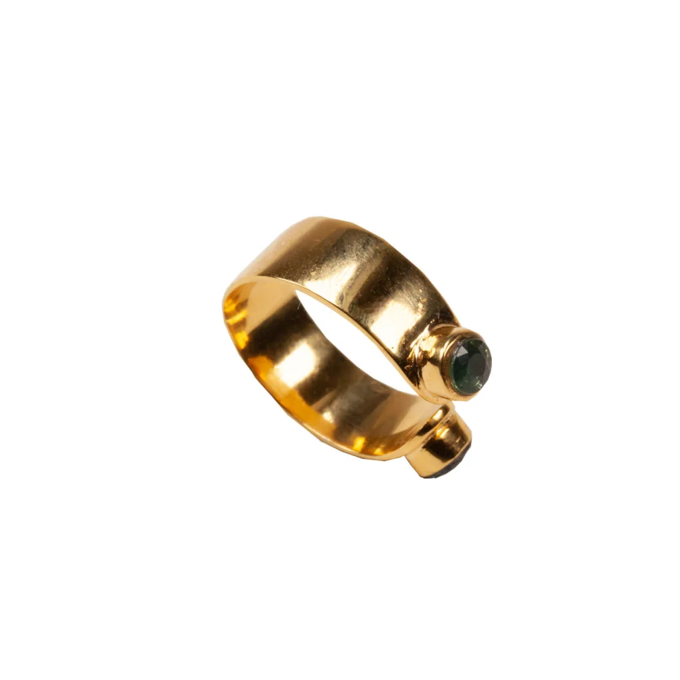 Linya Jewellery - Modica Safir Taşlı Yüzük