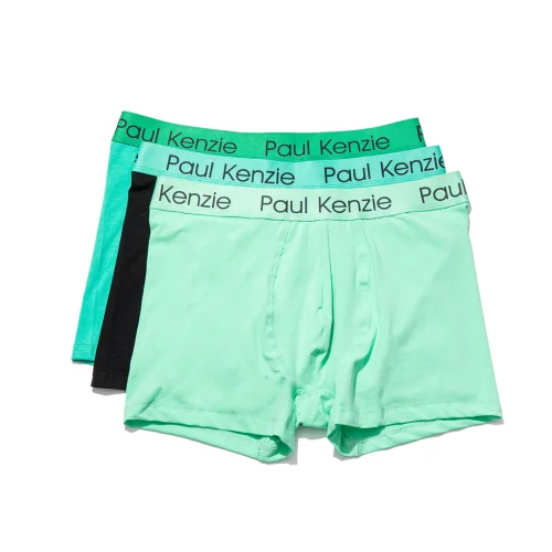 Paul Kenzie - Comfort Flex 3'lü Erkek Boxer Rainbow V