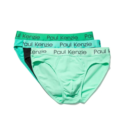 Paul Kenzie - Comfort Flex 3-pack Men's Slip Briefs - Rainbow V