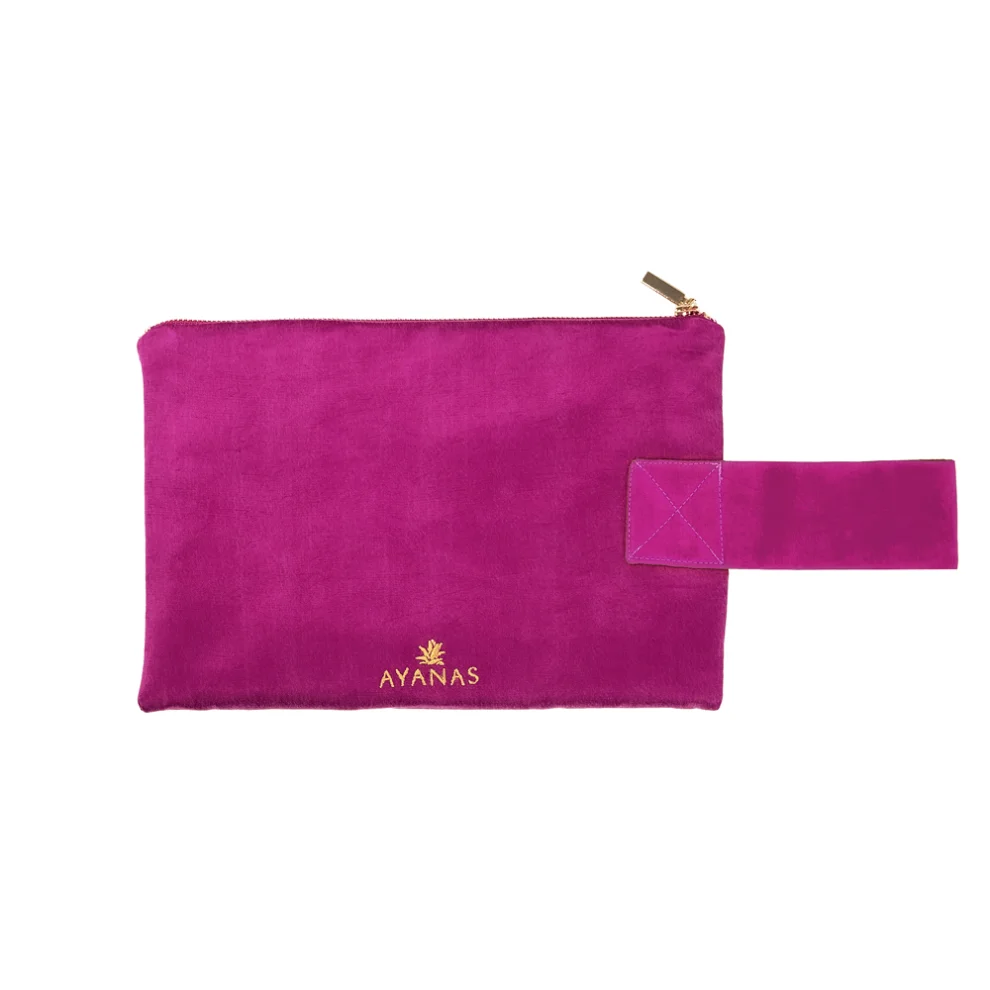 Ayanas - Sri Yantra Clutch Bag - Amethyst