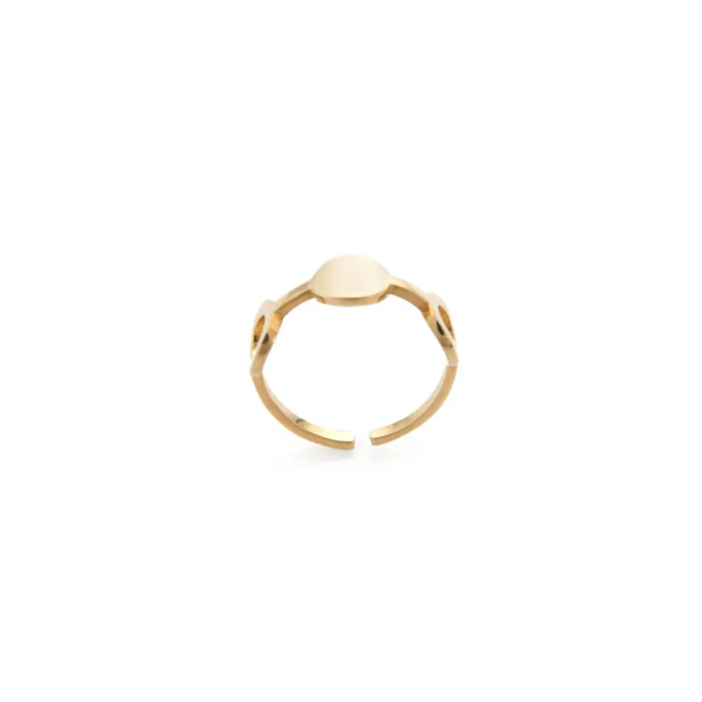 Miklan Istanbul - Gold Dish Ring