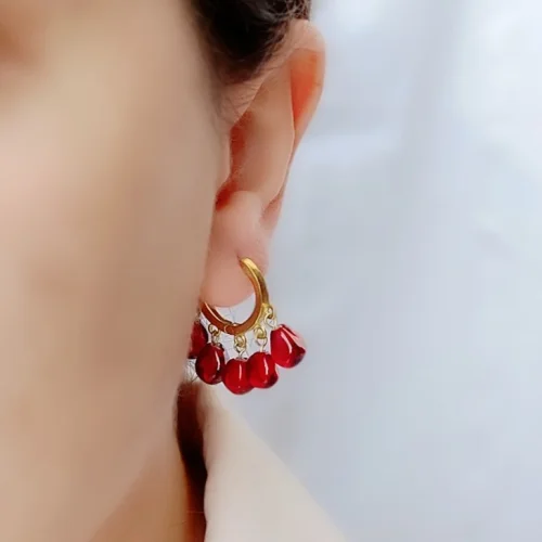 Kadriye Camcı - Abundance Pomegranate Earring