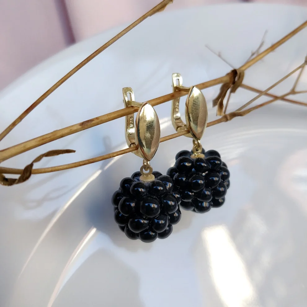 Kadriye Camcı - Blackberry Earring - Ill