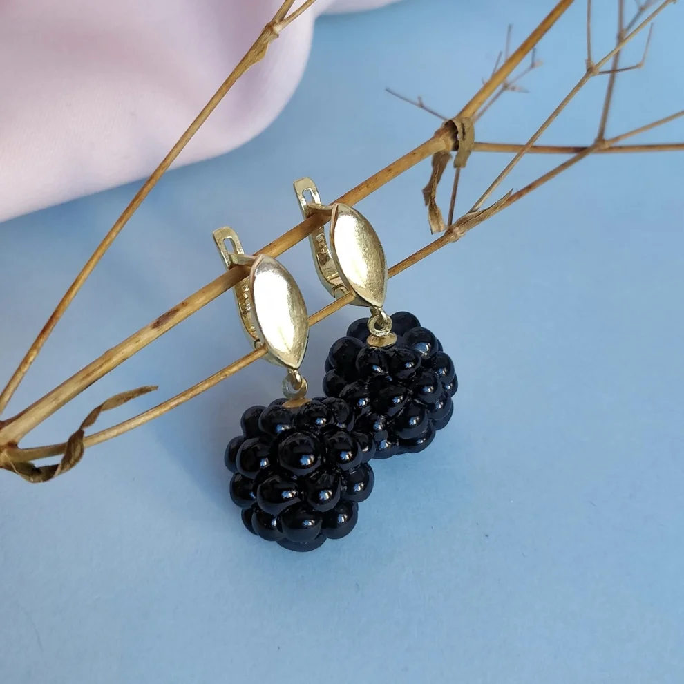 Kadriye Camcı - Blackberry Earring - Ill