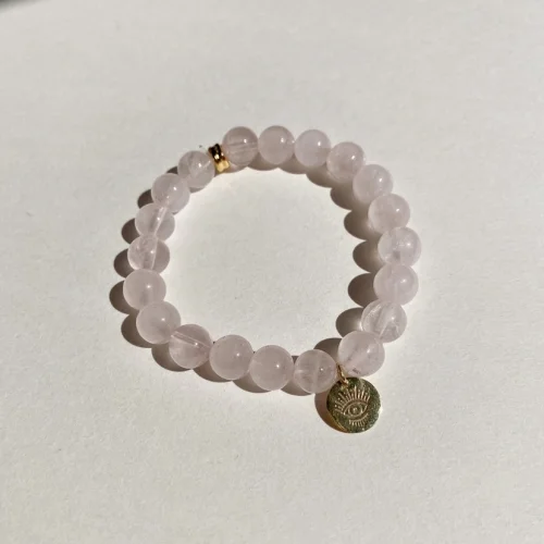 Lunysian - Rose Quartz Lunysian's Eye Bracelet