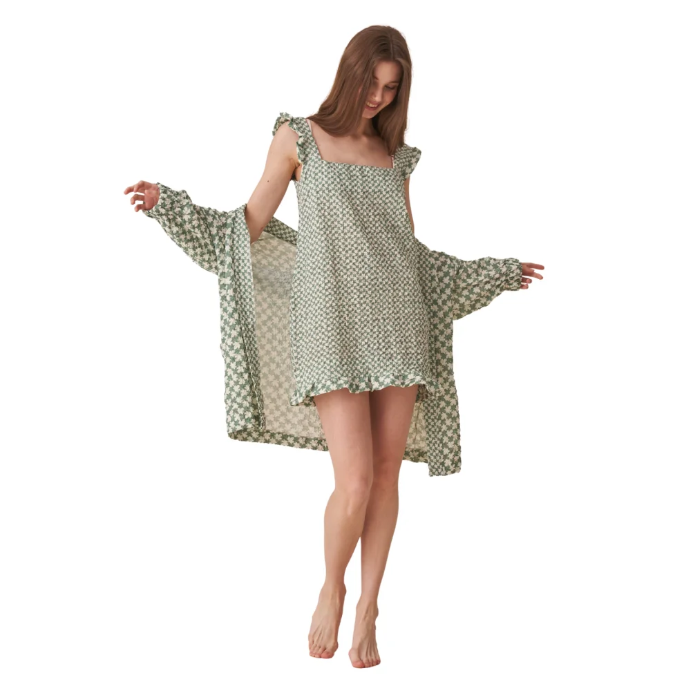 Diza Gabo - Gauze Shirt Dress