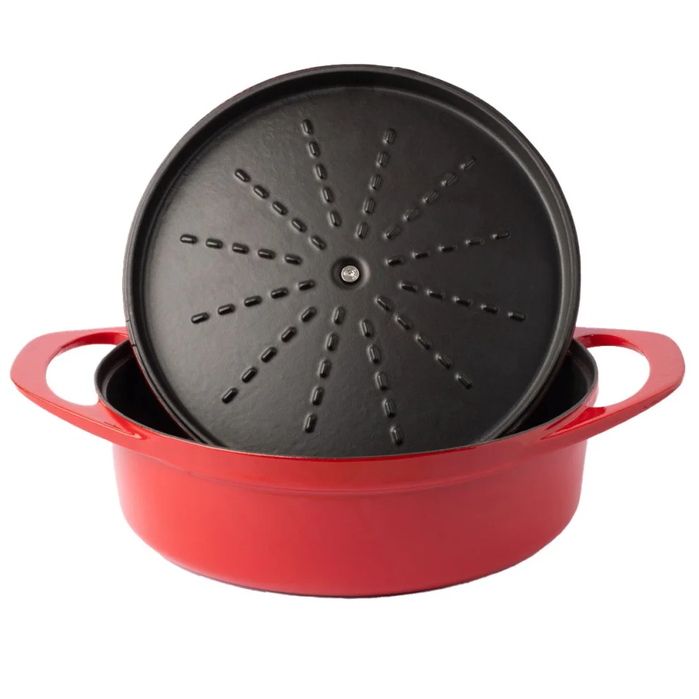 Pot Art - Magma Cast Iron Shallow Pan