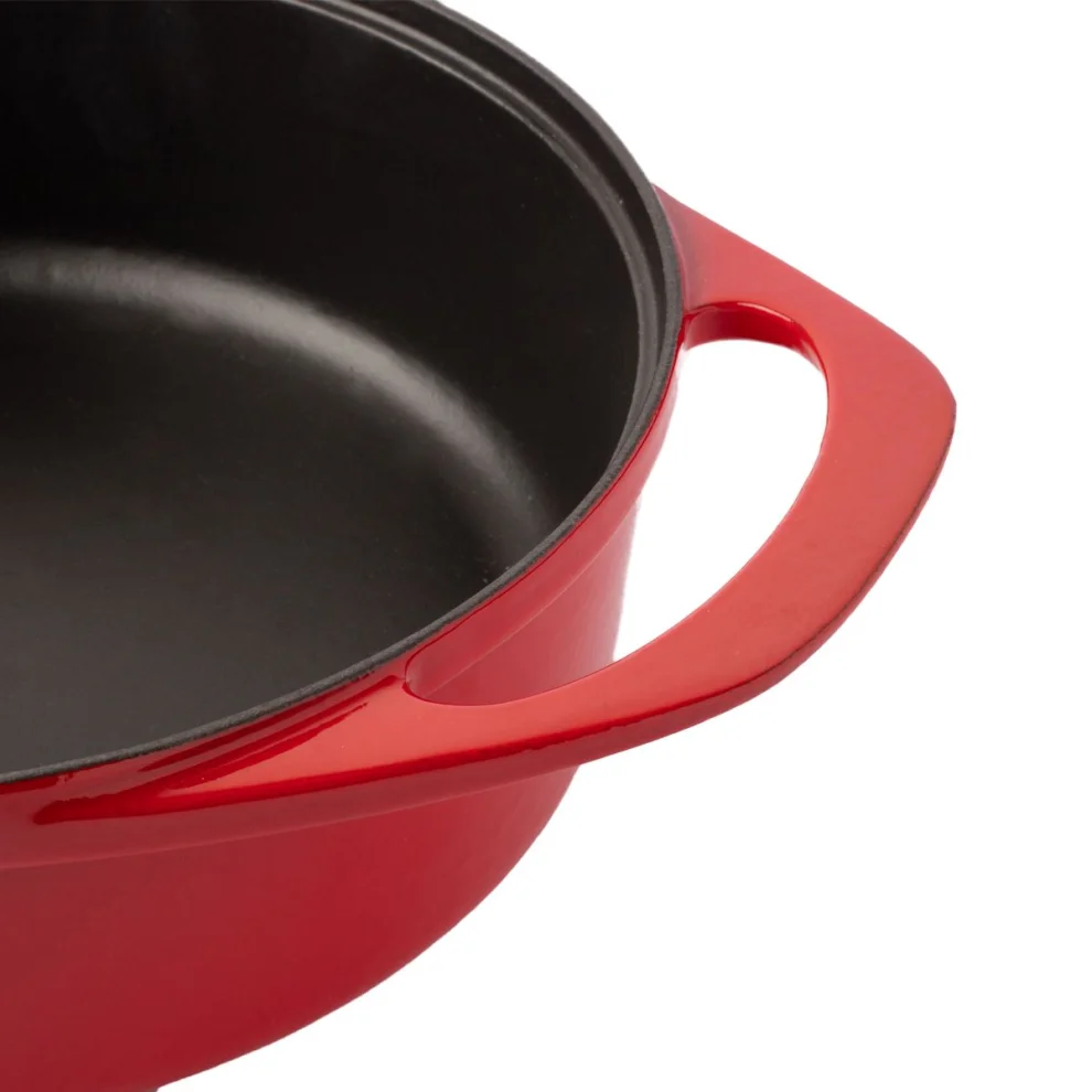 Pot Art - Magma Cast Iron Shallow Pan