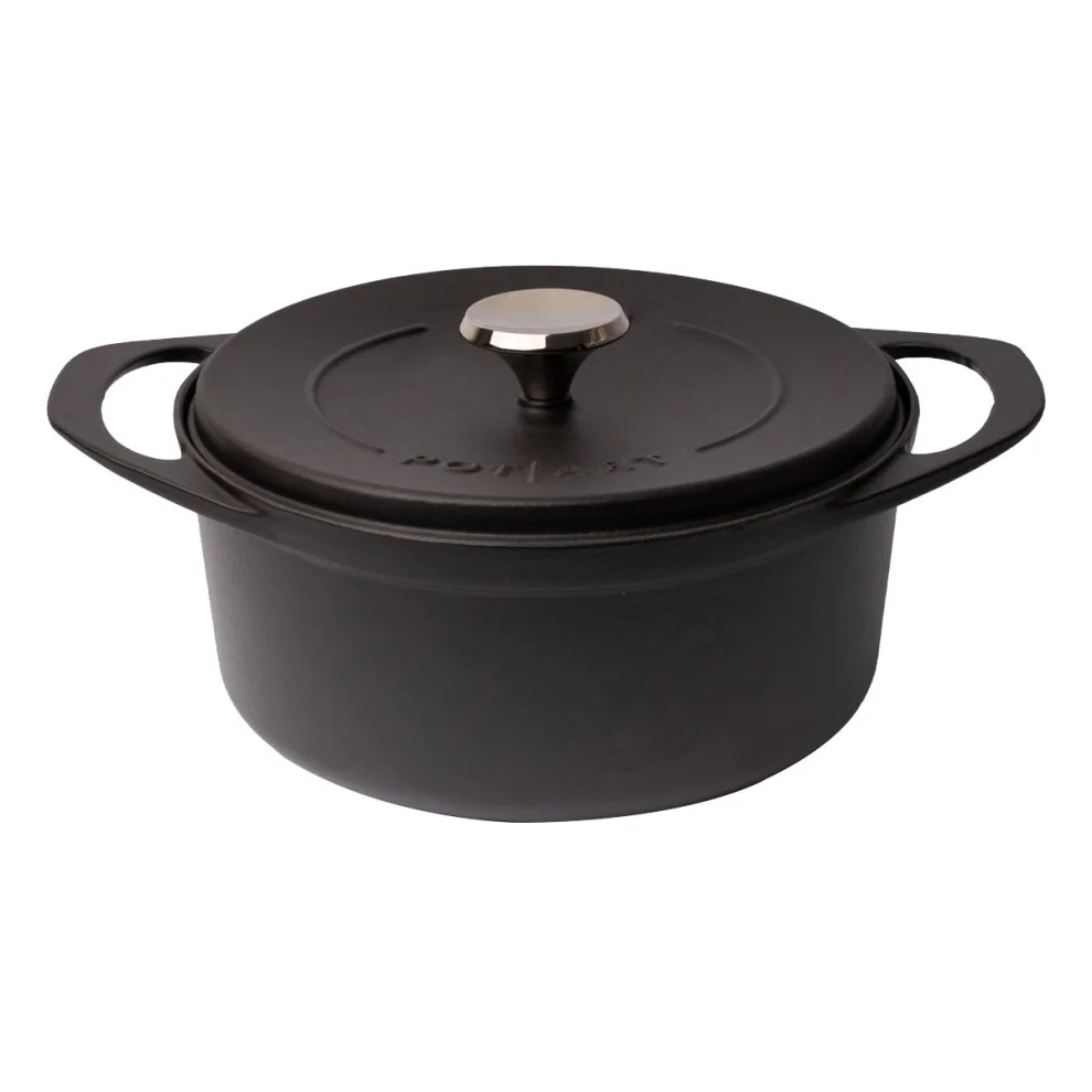 Pot Art - Night Cast Iron Pan