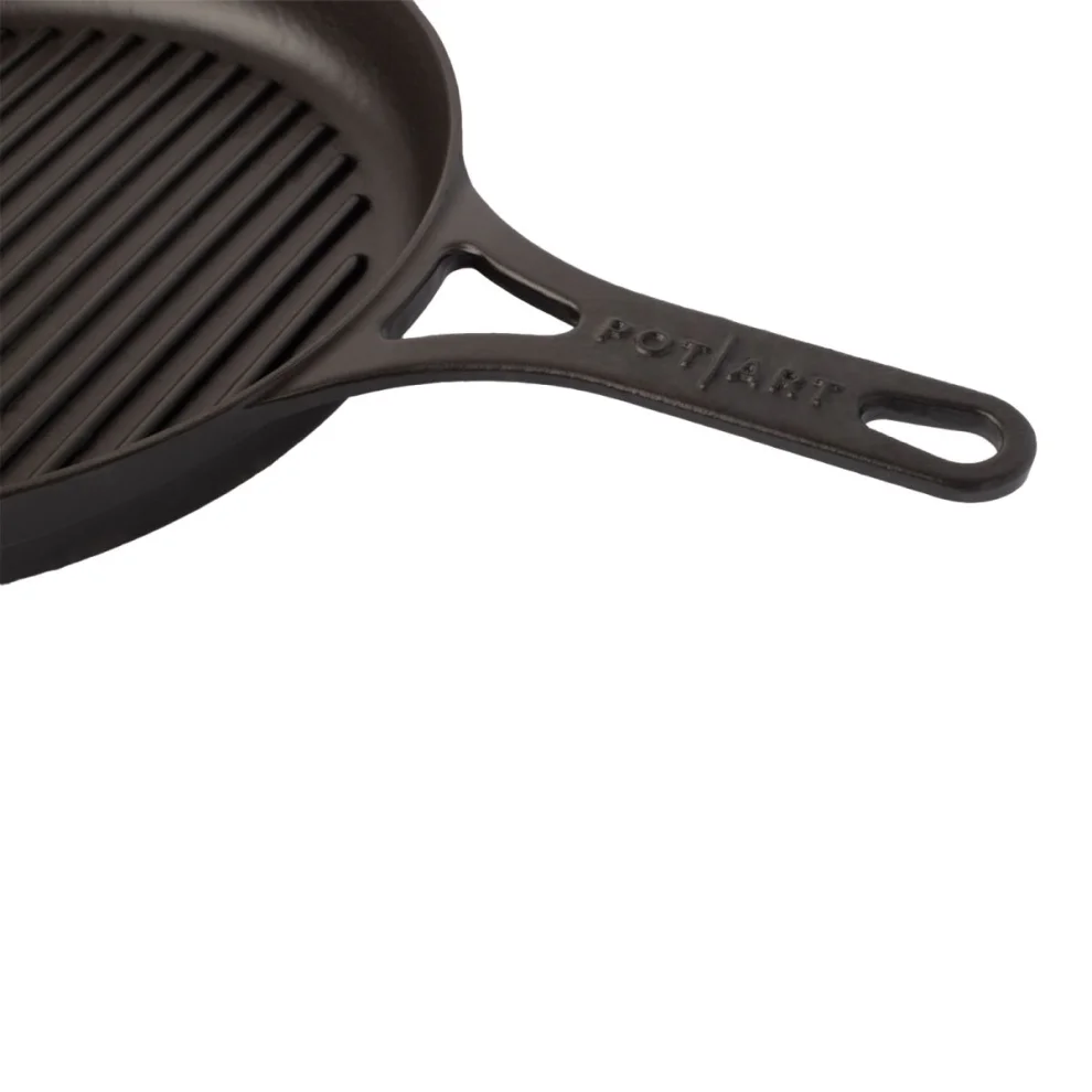 Pot Art - Night Cast Iron Grill Pan