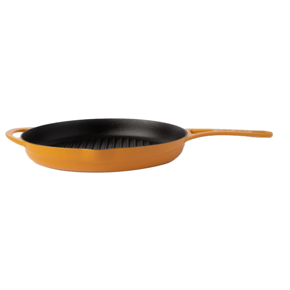 Pot Art - Sunset Cast Iron Grill Pan