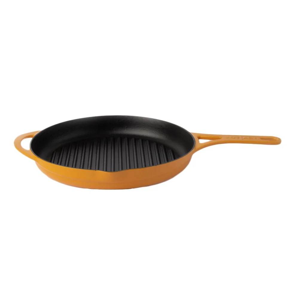 Pot Art - Sunset Cast Iron Grill Pan