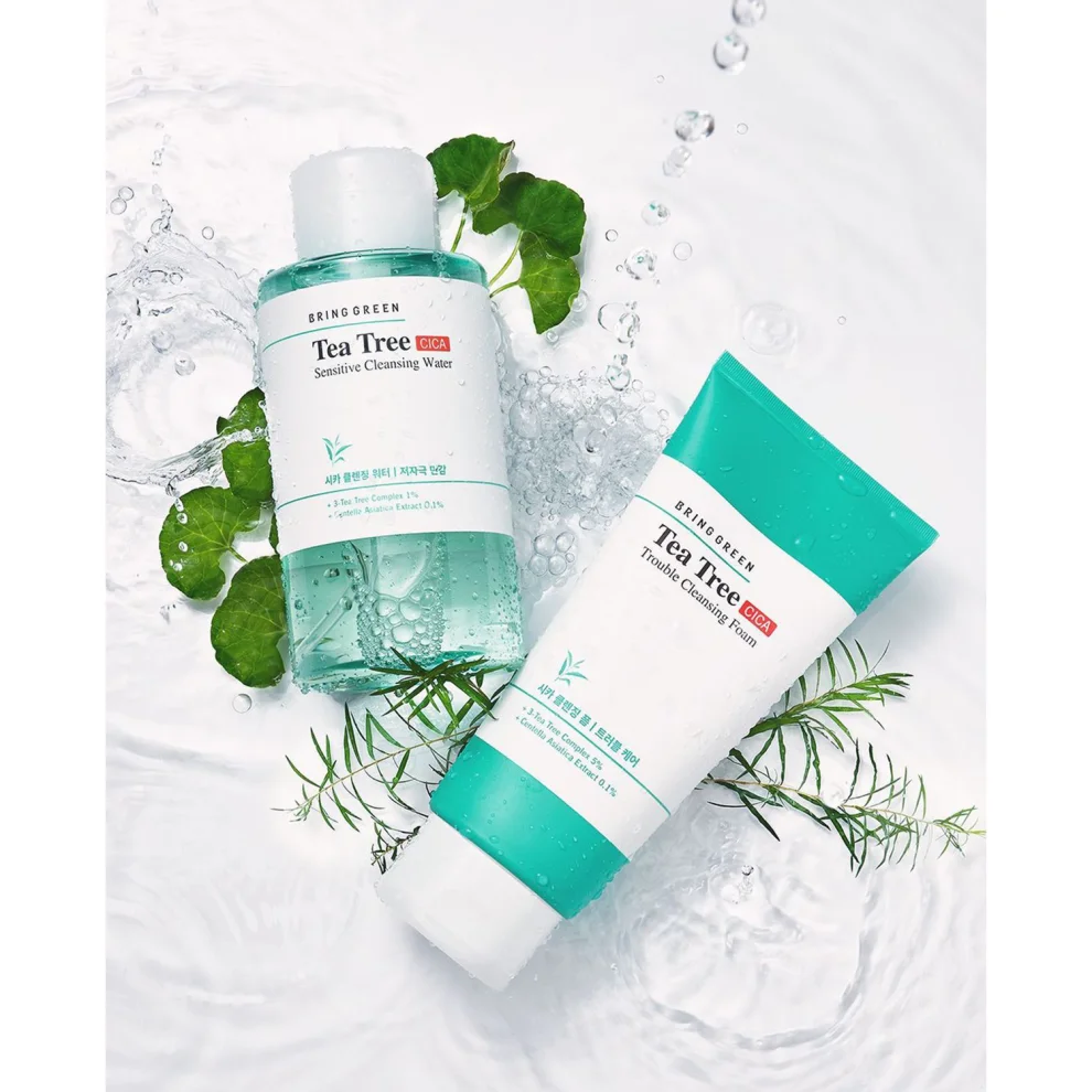 Bring Green Tea Tree Cica Trouble Cleansing Foam 200ml + 200ml hipicon