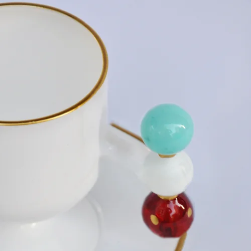 Martius - Sky Bubble Coffee Cup And Saucers