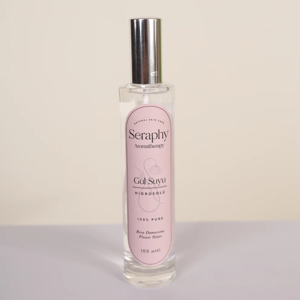 Seraphy Aromatherapy Natural Skincare - Rosa Damascena Flower Water Tonic 100 Ml