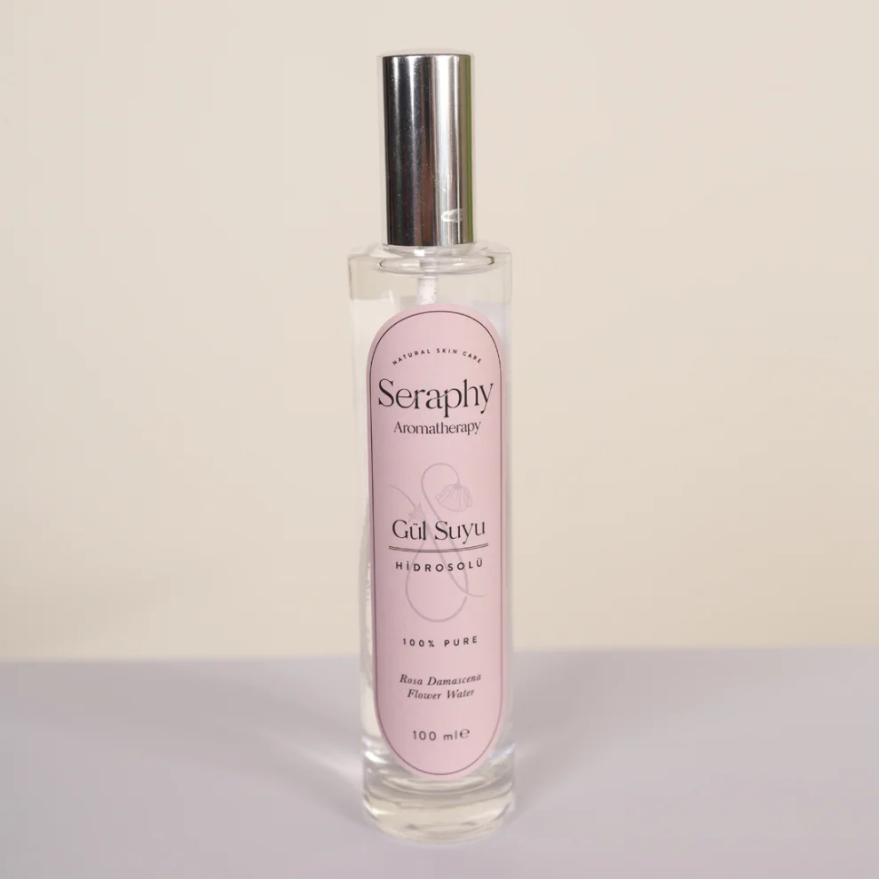 Seraphy Aromatherapy Natural Skincare Rosa Damascena Flower Water