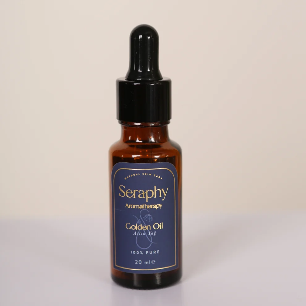 Seraphy Aromatherapy Natural Skincare - Cilt Bariyeri Güçlendirici Kuru Yağ Golden Oil  20ml