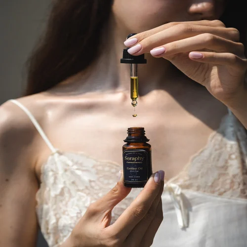 Seraphy Aromatherapy Natural Skincare - Cilt Bariyeri Güçlendirici Kuru Yağ Golden Oil  20ml
