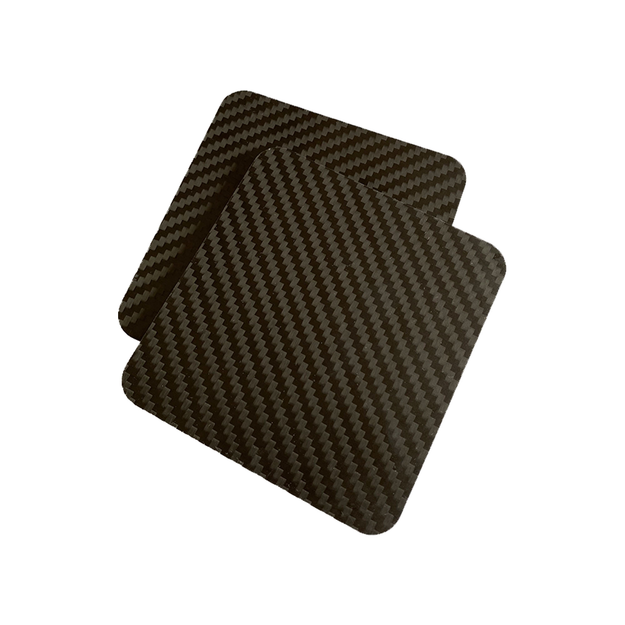 Carbonfiber Coaster Set Of 2