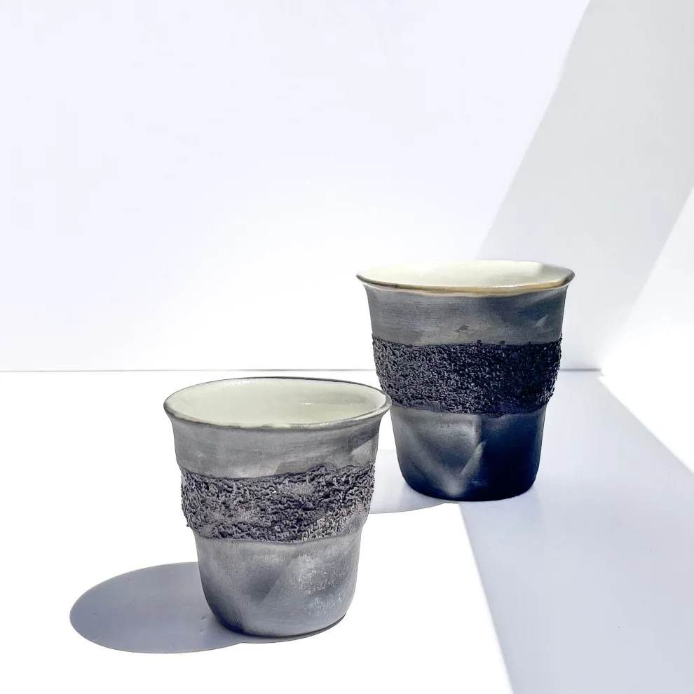 Yumsel Seramik - Basalt Series Coffee And Espresso Cup