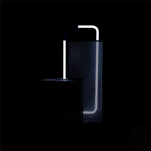 Ninn Design - The Moire - Cube Table Lamp