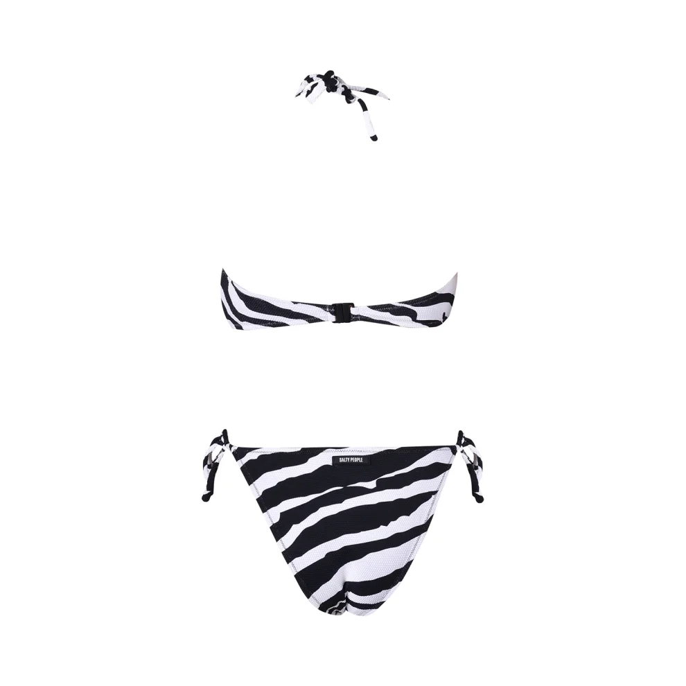 Salty People - Salty Spicy V.030 Bikini L Black-White | hipicon