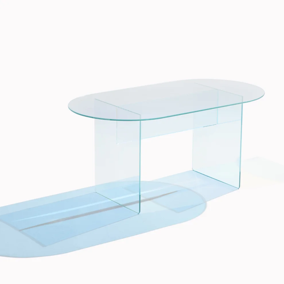 Yugen Lab - Lucid Ellipse Coffee Table