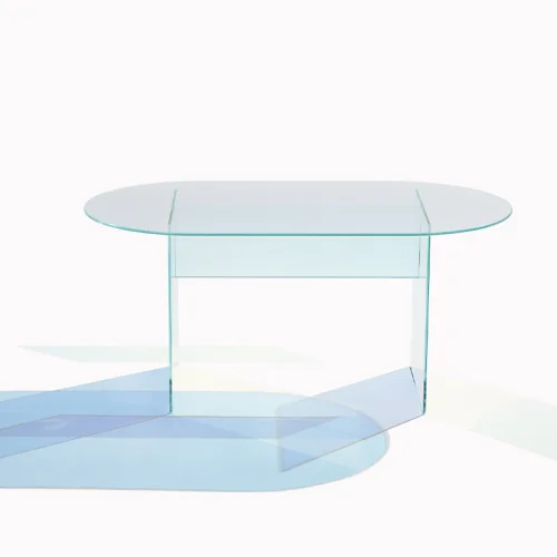 Yugen Lab - Lucid Ellipse Coffee Table