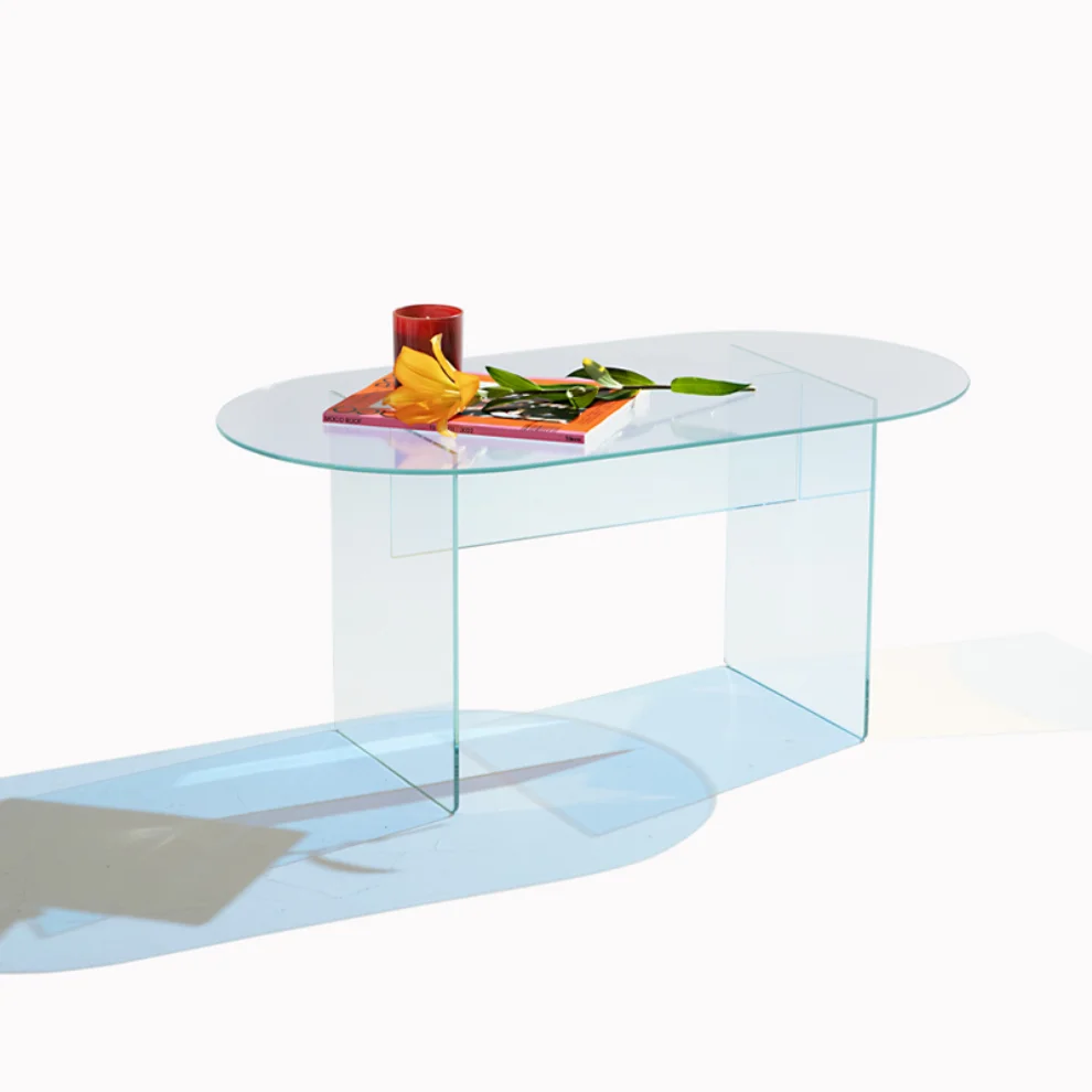 Yugen Lab - Lucid Ellipse Coffee Table