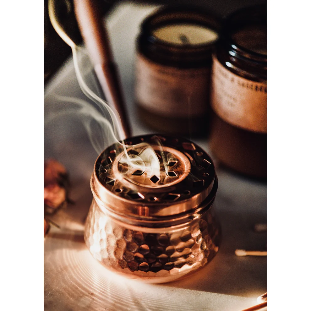 Bakır İstanbul - Copper Incense Holder