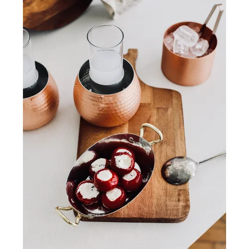 Bakır İstanbul - Oval Copper Pan Appetizers