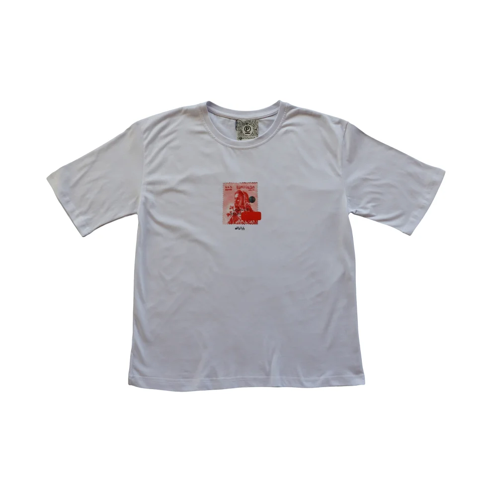 Papa Giraffe - Stamped Oversize Tee