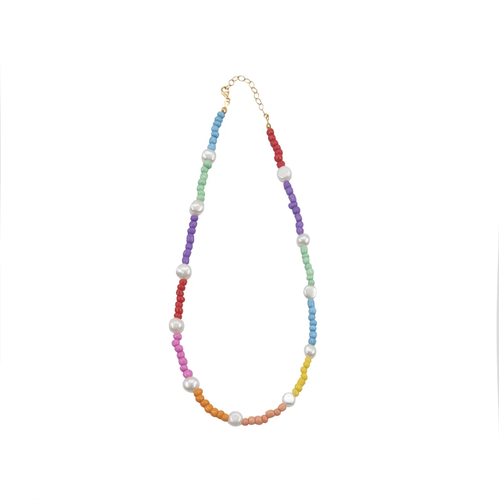 Lavanta - Pearl Palette Necklace