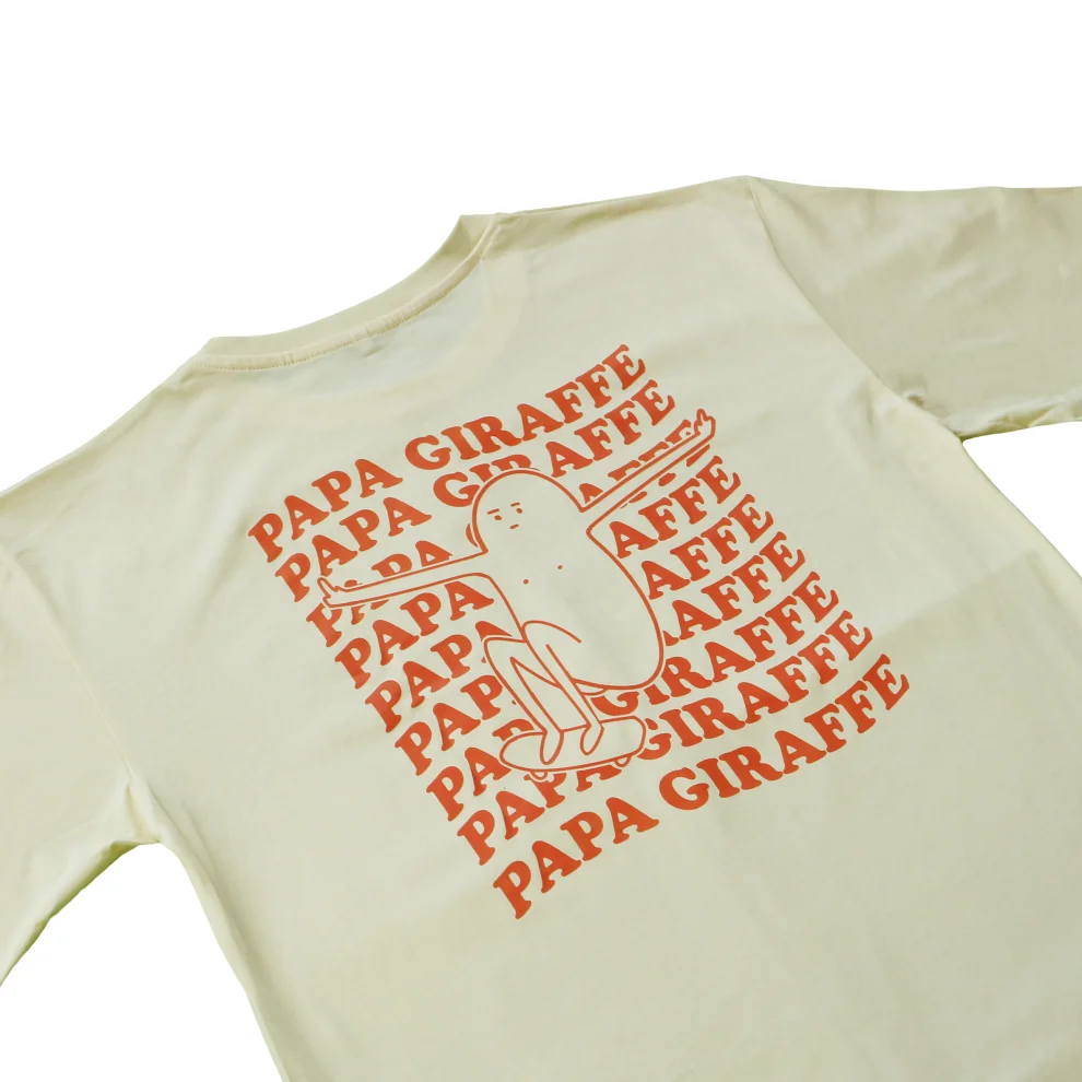 Papa Giraffe - Sick Of Everything Oversize Tişört