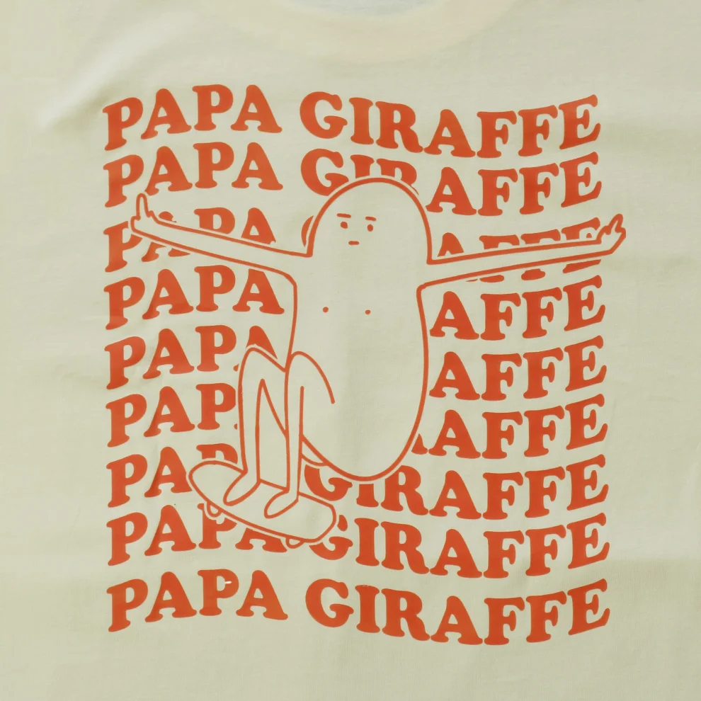 Papa Giraffe - Sick Of Everything Oversize Tee