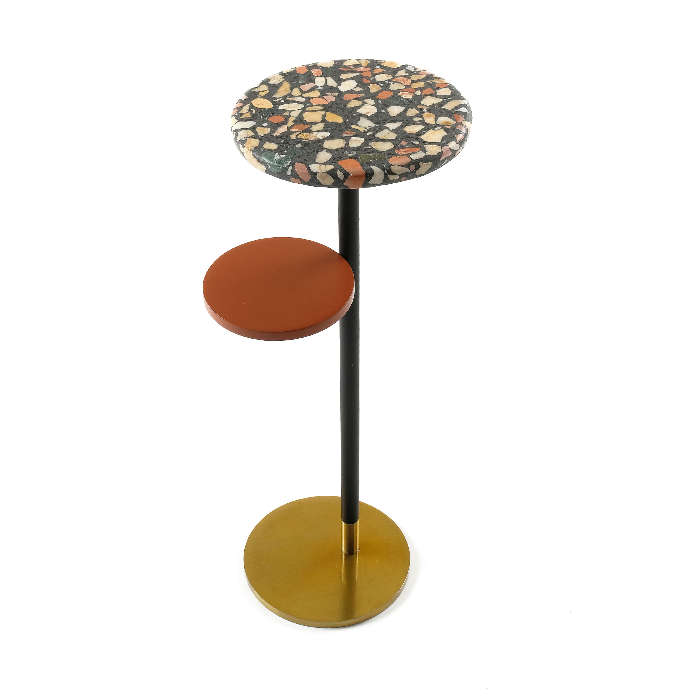 Dirhem Terrazzo Side Table